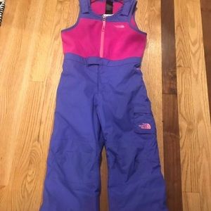 Girls North Face snow pants